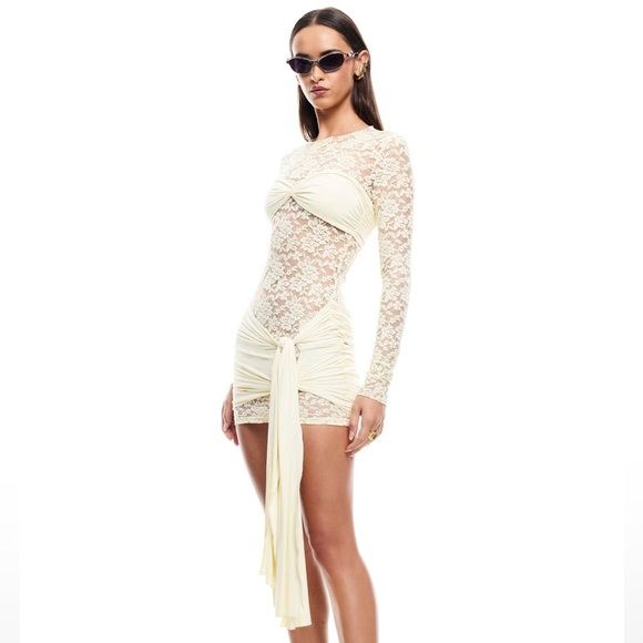 Lioness Midnight Mini Dress Butter Size XL NWOT - Picture 9 of 10